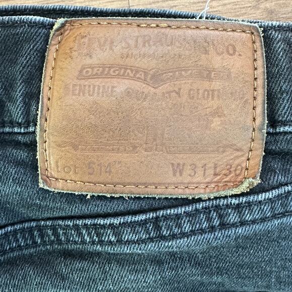 Men's Levi's Denim Jeans Black Wash 31x30 - Two Pairs - Picture 5 of 5